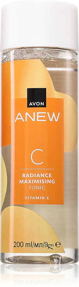 Avon Anew C Radiance Maximising - Тоник для лица с витамином C, осветляющий, 200 мл