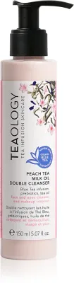 Teaology Cleansing Peach Tea Milk Oil Double Cleanser - Молочко для снятия макияжа с маслом, 150 мл