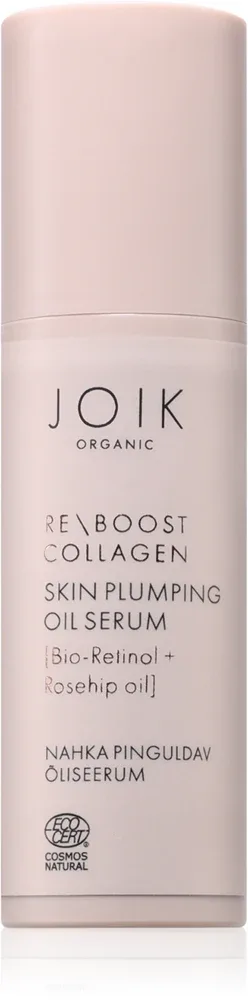 JOIK Organic Re-Boost Collagen - Коллагеновая сыворотка против морщин для зрелой кожи, 30 мл