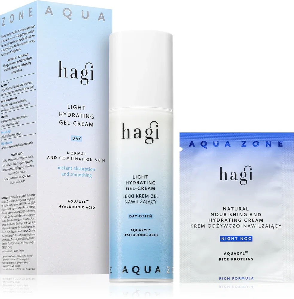 Hagi Aqua Zone - Освежающий крем-гель с увлажняющим действием, 50 мл