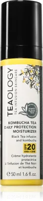 Teaology Kombucha Tea Daily Protection Moisturizer - Увлажняющий защитный крем SPF 20, 50 мл