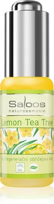 Saloos Bio Skin Oils Lemon Tea Tree - Крем для лица для жирной и проблемной кожи, 20 мл