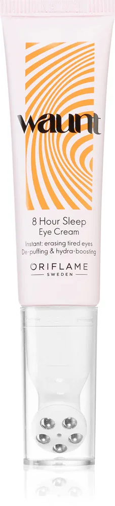 Oriflame Waunt 8 Hour Sleep - Омолаживающий и осветляющий крем для глаз для освежения уставших глаз, 15 мл