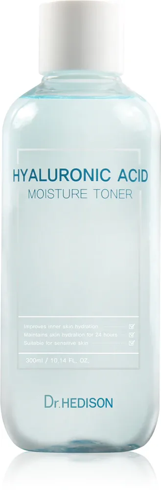 Dr. HEDISON Hyaluronic Acid - Тоник увлажняющий для лица, 300 мл
