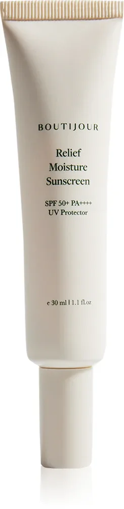 BOUTIJOUR Relief Moisture Sunscreen - Легкий гелевый увлажняющий крем с SPF 50+, 30 мл
