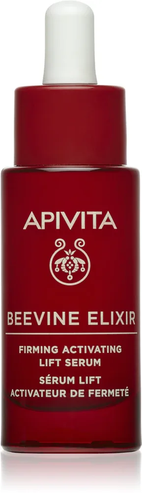 Apivita Beevine Elixir Lift Serum - Сыворотка для лица с эффектом лифтинга и упругости с осветляющим эффектом, 30 мл