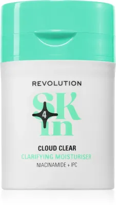 Revolution Skincare Clearly Clarify Niacinamide & IPC Clarifying Moisturiser - Легкий питательный и увлажняющий дневной крем с ниацинамидом, 50 мл