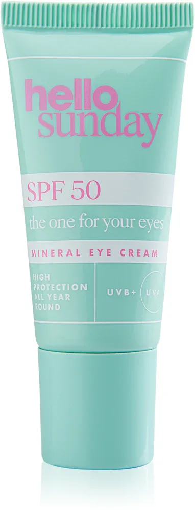 hello sunday the one for your eyes - Крем для глаз с эффектом разглаживания и осветления SPF 50, 15 мл