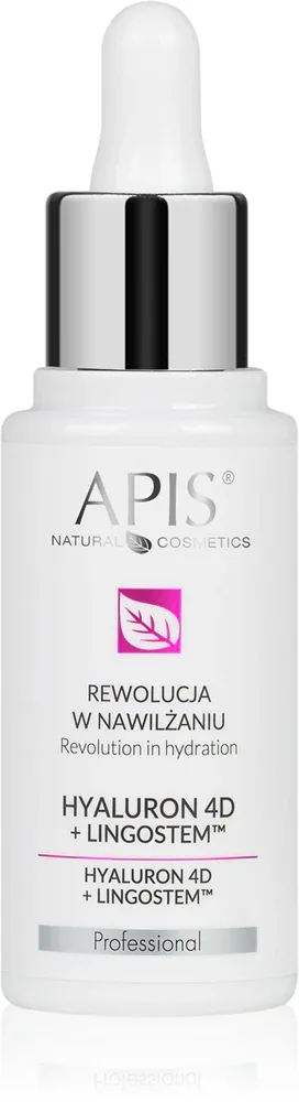 Apis Natural Cosmetics Hyaluron 4D + Lingostem - Увлажняющий крем, 30 мл