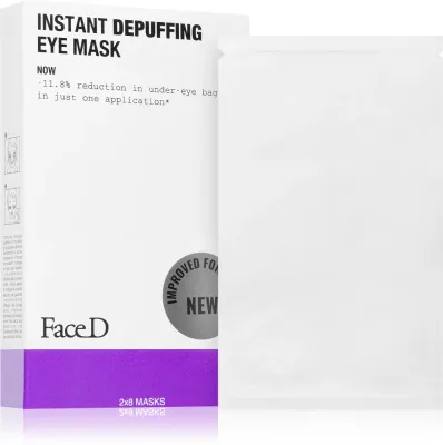 Face D Instant Depuffing - Гидрогелевая маска для глаз против отеков и темных кругов, 2 шт