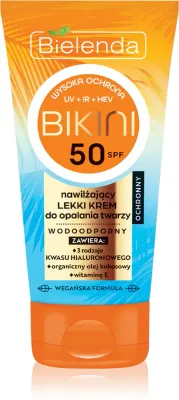 Bielenda Bikini - Защитный крем для лица SPF 50, 50 мл