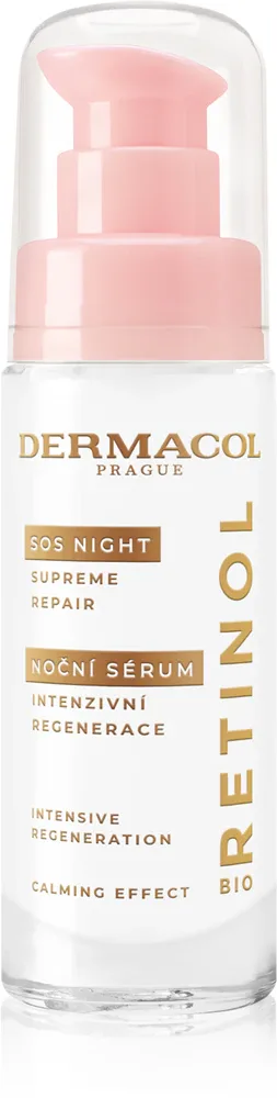 Dermacol Bio Retinol - Регенерирующее сыворотка на ночь с омолаживающим эффектом, 30 мл