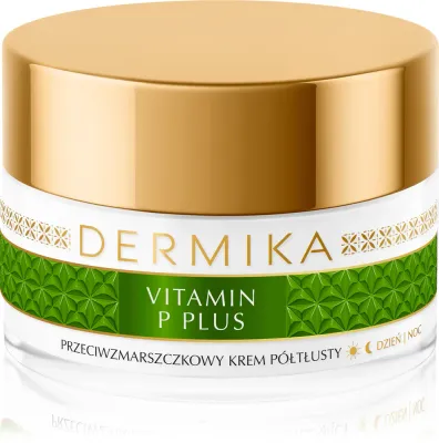 Dermika Vitamina P Plus - Крем интенсивно уменьшающий покраснения, 50 мл