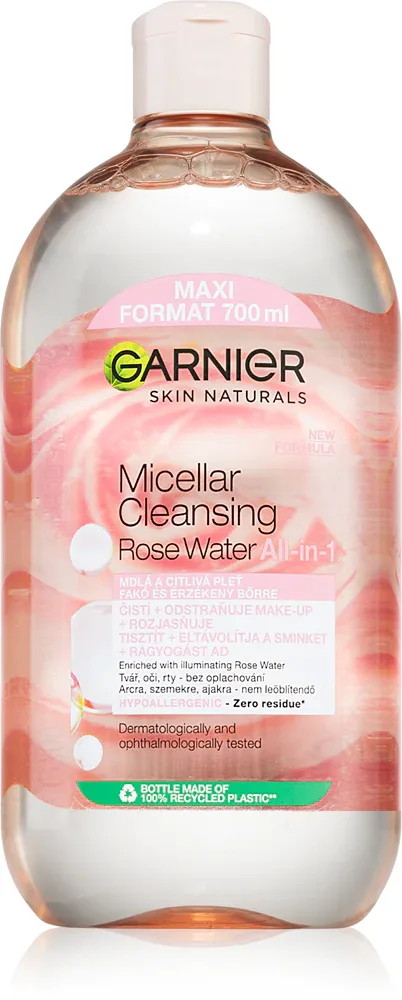 Garnier Skin Naturals Płyn Micelarny 3w1 - Мицеллярная вода с розовой водой