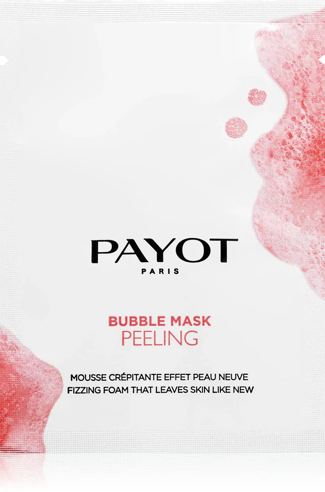Payot Nue Bubble Mask Peeling - Глубоко очищающая пилинг-маска, 8 мл