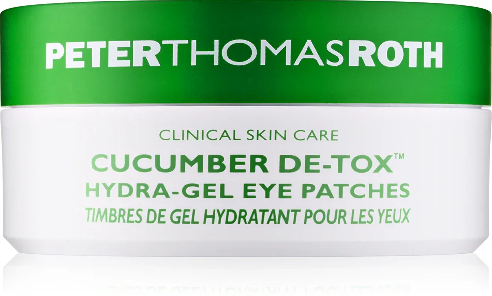 Peter Thomas Roth Cucumber De-Tox Hydra-Gel Eye Patches - Увлажняющая гелевая маска для глаз, 60 шт
