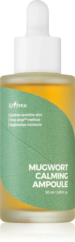 Isntree Real Mugwort - Сыворотка успокаивающая для чувствительной и склонной к раздражениям кожи, 50 мл