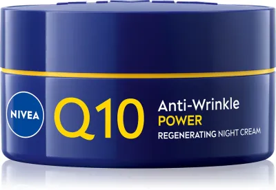 NIVEA Q10 Power - Крем для лица укрепляющий на ночь против морщин, 50 мл