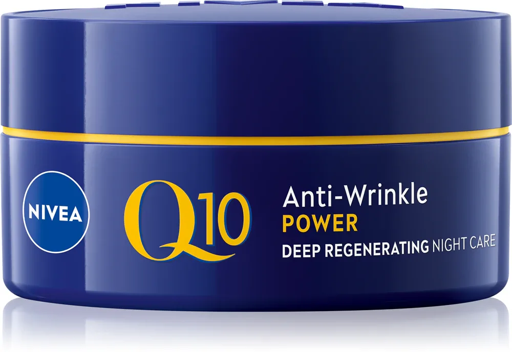 NIVEA Q10 Power - Крем для лица укрепляющий на ночь против морщин, 50 мл