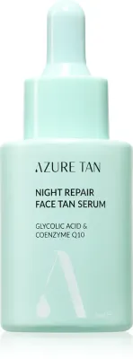 Azure Tan Night Repair - Сыворотка для лица с автозагаром на ночь, 30 мл