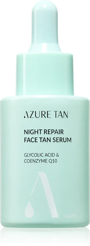 Azure Tan Night Repair - Сыворотка для лица с автозагаром на ночь, 30 мл
