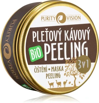 Purity Vision BIO - Пилинг для лица с экстрактом кофе, 70 мл