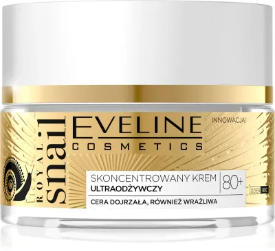Eveline Cosmetics Royal Snail - Крем интенсивного питания для глубоких морщин 80+, 50 мл