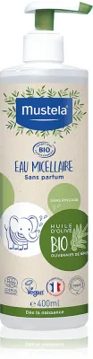 Mustela BIO - Мицеллярная вода для детей с рождения, 400 мл