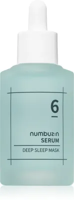 Numbuzin No. 6 Deep Sleep Mask Serum - Сыворотка для лица интенсивно увлажняющая ночная, 50 мл