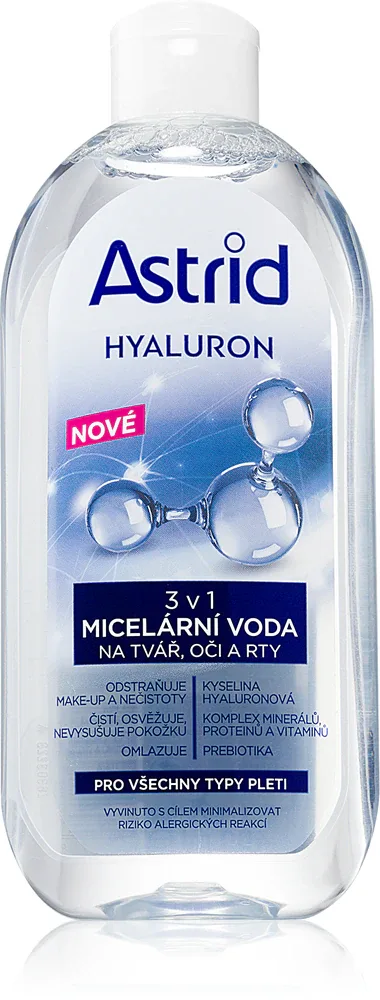 Astrid Hyaluron - Мицеллярная вода do codziennego użytku, 400 мл