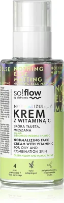 so!flow Normalizing Face Cream With Vitamin C - Нормализующий крем для жирной кожи с витамином C, 50 мл