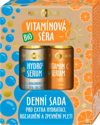 Purity Vision BIO Vitamin serums - Набор подарочный на день, 2 шт