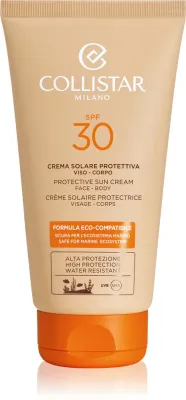Collistar Sun Eco-Compatible - Солнцезащитный крем SPF 30 ECO, 150 мл