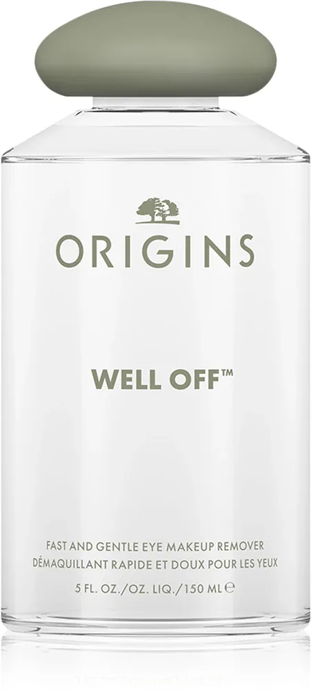 Origins Well Off Fast and Gentle Eye Makeup Remover - Нежный жидкий средство для снятия макияжа с глаз, 150 мл