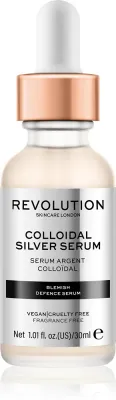 Revolution Skincare Colloidal Silver Serum - Сыворотка успокаивающая для проблемной кожи, 30 мл