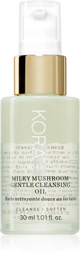 KORA Organics Milky Mushroom Gentle Cleansing Oil - Глубоко очищающее масло, 30 мл