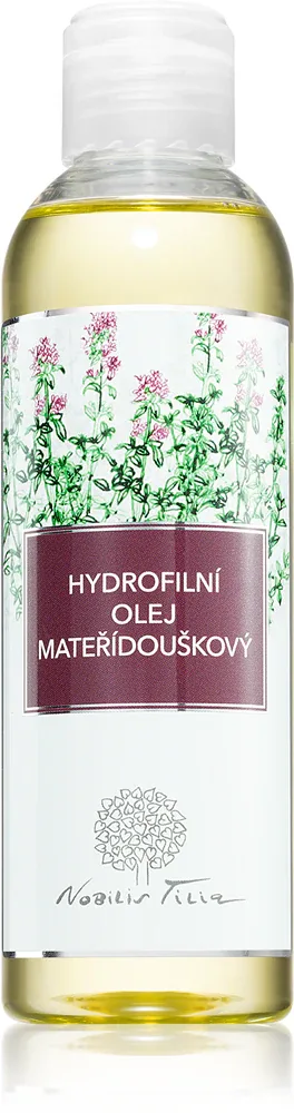 Nobilis Tilia Hydrophilic Oil Thymus - Масло для очищения кожи от макияжа, 200 мл