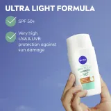 NIVEA Derma Skin Clear - Легкий защитный флюид SPF 50+, 40 мл — фото 4