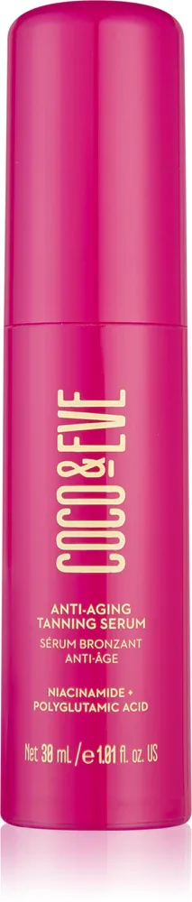 Coco & Eve Sunny Honey Anti-Aging Tanning Serum - Сыворотка для лица с автозагаром, 30 мл