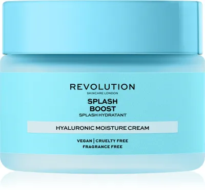 Revolution Skincare Boost Hyaluronic Acid Splash - Крем интенсивного увлажнения с гиалуроновой кислотой, 50 мл