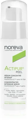 Noreva Actipur Peel Concentrated Intensive Serum - Сыворотка для лица с эксфолирующим действием для чувствительной кожи с проблемами акне, 30 мл