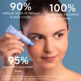 Apivita Aqua Beelicious Hydrating Eye Gel - Увлажняющий гель для глаз, 15 мл — фото 4