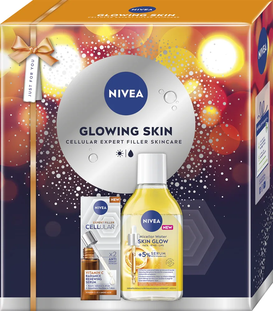 NIVEA Glowing Skin - Подарочный набор с осветляющим эффектом
