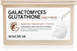 Some By Mi Galactomyces Glutathione Daily Mask Pack - Маска для лица, осветляющая в тканевом листе, большая упаковка, 30 шт — фото 1