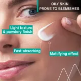 Uriage Hyseac 3-Regul+ Global Anti-Blemish Care - Крем матирующий для кожи с несовершенствами, 40 мл — фото 3