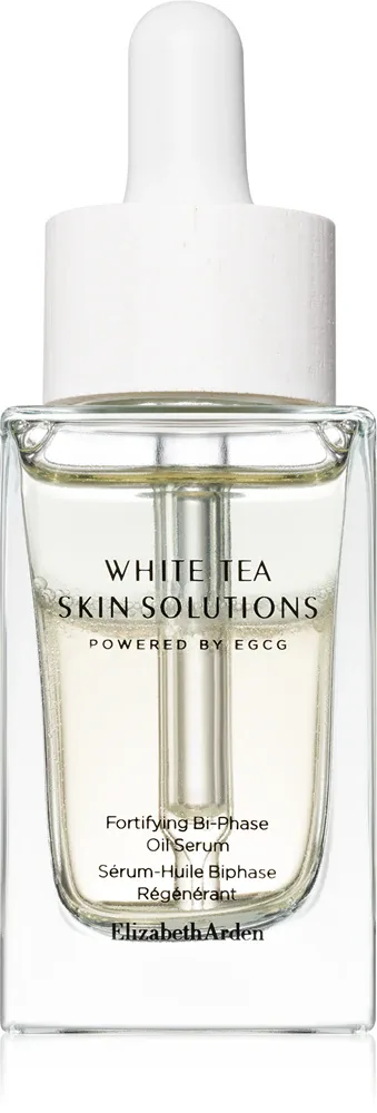 Elizabeth Arden White Tea Skin Solutions Fortifying Bi-phase Oil Serum - Масляная сыворотка для двухфазного ухода за кожей лица, 30 мл