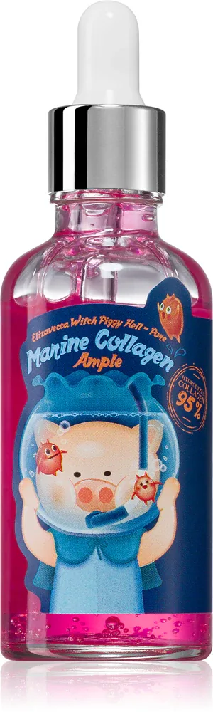 Elizavecca Witch Piggy Hell-Pore Marine Collagen Ample - Легкое сыворотка с разглаживающим действием, 50 мл