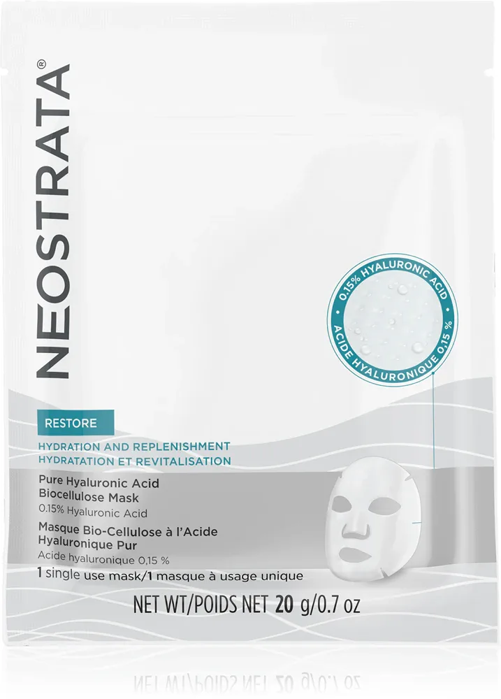 NeoStrata Restore - Увлажняющая маска в тканевом листе с гиалуроновой кислотой, 20 г