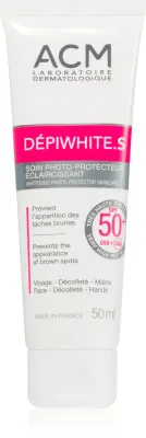 ACM Depiwhite S - Крем защитный для лица и шеи SPF 50+, 50 мл