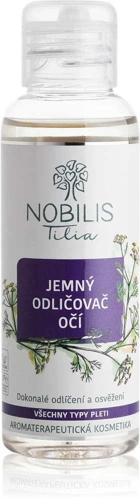 Nobilis Tilia Eye Care - Средство для снятия макияжа с успокаивающим действием, 100 мл